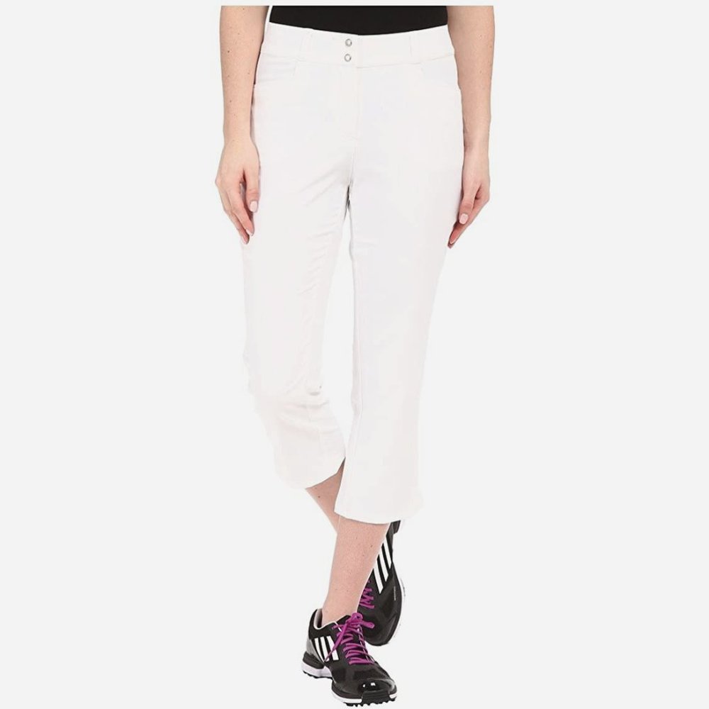 NWT Size 10 Adidas Lightweight Golf Capri Pants